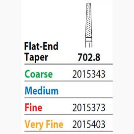 Two Striper Diamonds - Flat End Taper #702 5/Pkg