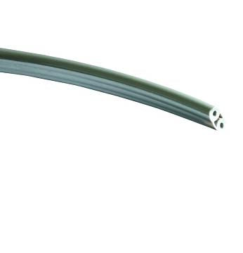 DCI 232 - Gray Straight Asepsis Style 2-Hole Syringe (Per Foot)