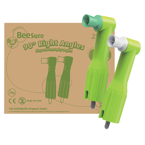 BeeSure 90 Degree Right Angles - Regular Cup (100Bx.)