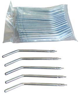 Autoclavable 3 way syringe tip-metal (Box of 100)