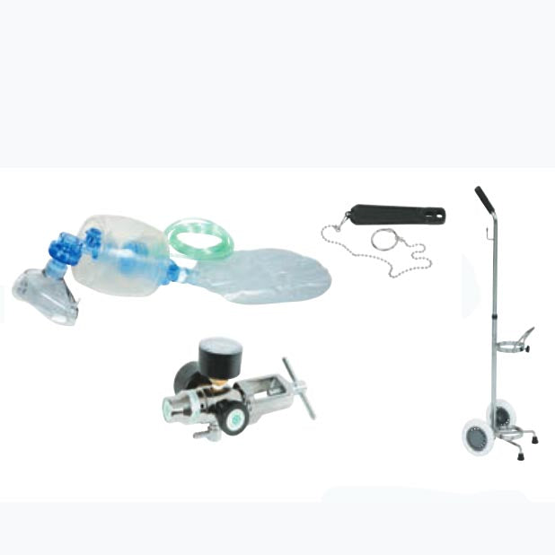 Belmed Manual Oxygen Equipment - Manual Resuscitator Portable System