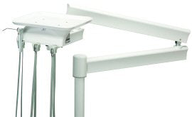 DCI #4529 - Series Iv Arm Mounted Manual Contl 2Hp 1Wet W/ White Flex Arm