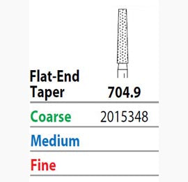 Two Striper Diamonds - Flat End Taper #704 5/Pkg