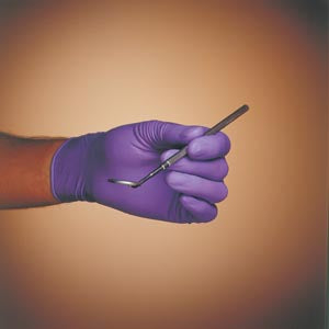 Nitrile Exam Gloves, Large, Purple (Pack of 10 x 100) - Check for Promos