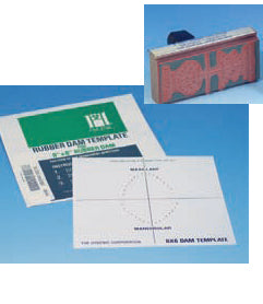 Dental Dam Template, 5" or 6" Dam