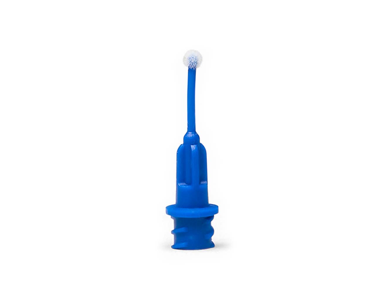 Pulpdent 25 gauge x 1/2" all plastic flocked applicator tip, Dark Blue : Choose Quantity