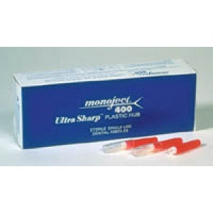 Metal Dental Needles (100) - Monoject