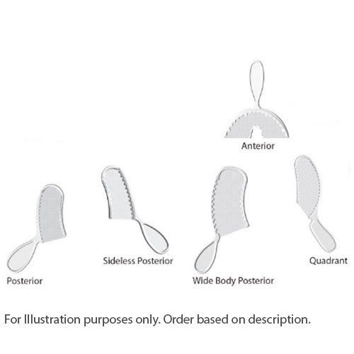 0331 - Premium Bite Registration Tray Posterior 50/pk. - MARK3