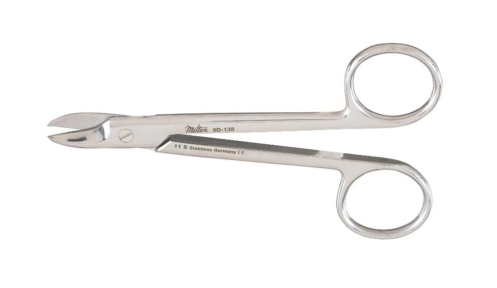 Crown & Collar Scissor Curved