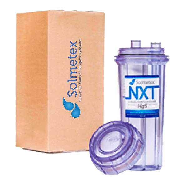Solmetex NXT Hg5 Collection Container with Recycle Kit