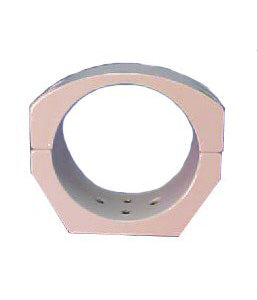 DCI #8162 - Adapter to Mount Water System to 2" Post, White Powder Coat Painted