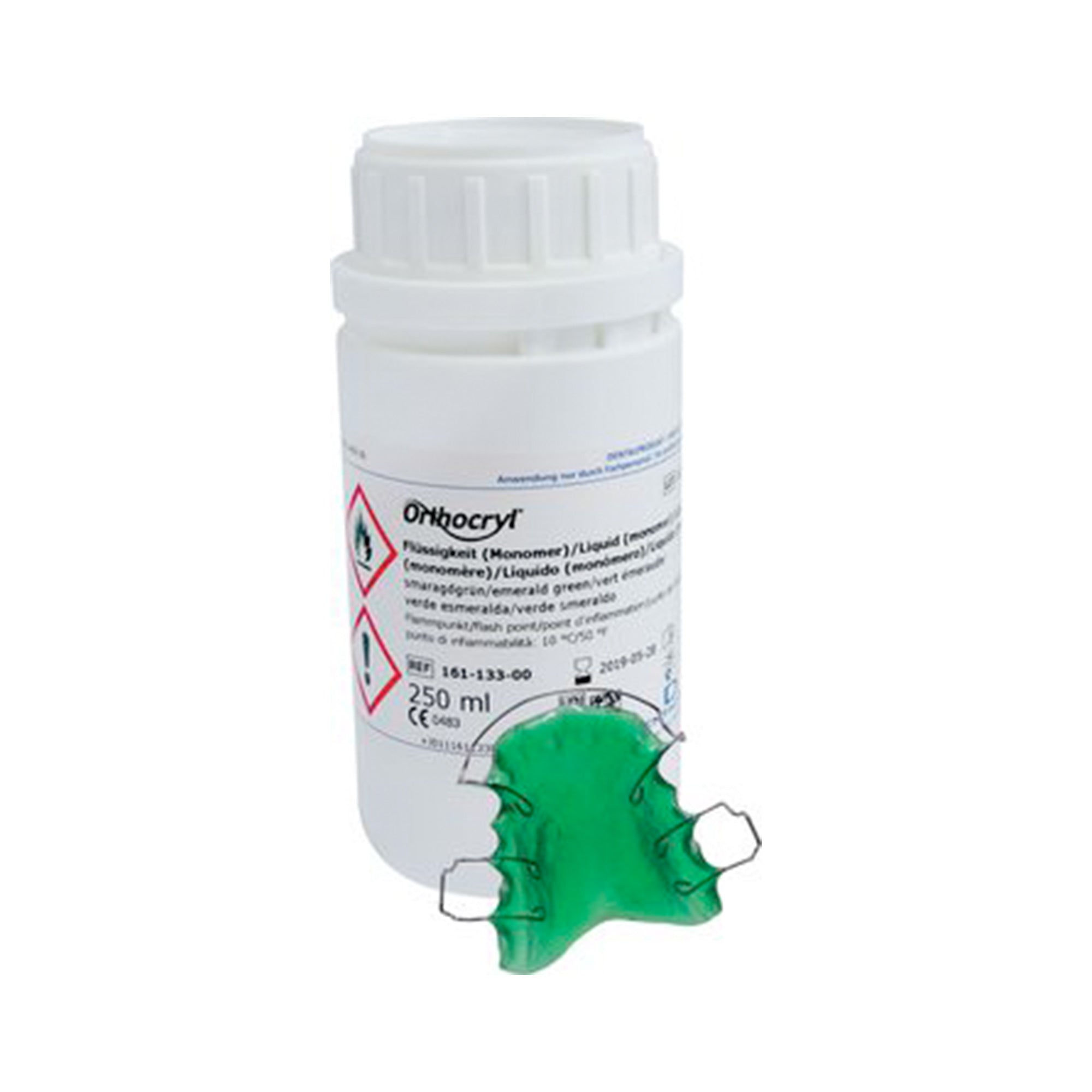 Dentaurum Orthocryl Emerald Green Acrylic Liquid 250ml