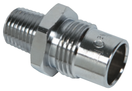 Fittings - Male 1/4 NPT X Male DISS