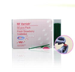 MI Varnish Strawberry 50/Pk