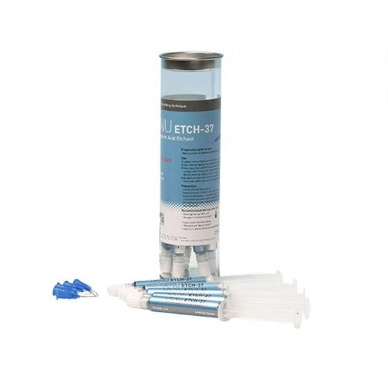 HDI Denu Etch-37 Etching Gel In Syringe 5x3ml