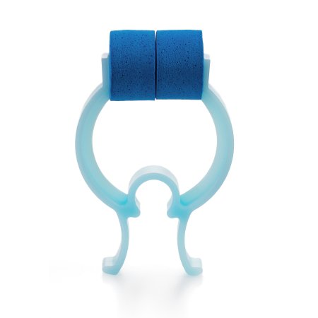 Nose Clip McKesson Foam, Disposable, Blue Plastic For Spirometer (25/Bag)