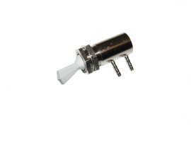 DCI #7013 - Toggle Valve, Side Port, Momentary, 3-Way, Normally Closed, Gray