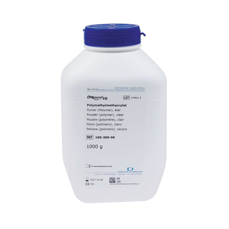 Dentaurum Orthocryl Clear Acrylic Resin Powder 1kg