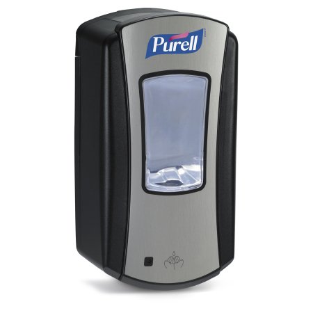 Purell® 1928-04 LTX-12 Touchless Dispenser - Brushed Chrome / Black - for 1200 mL