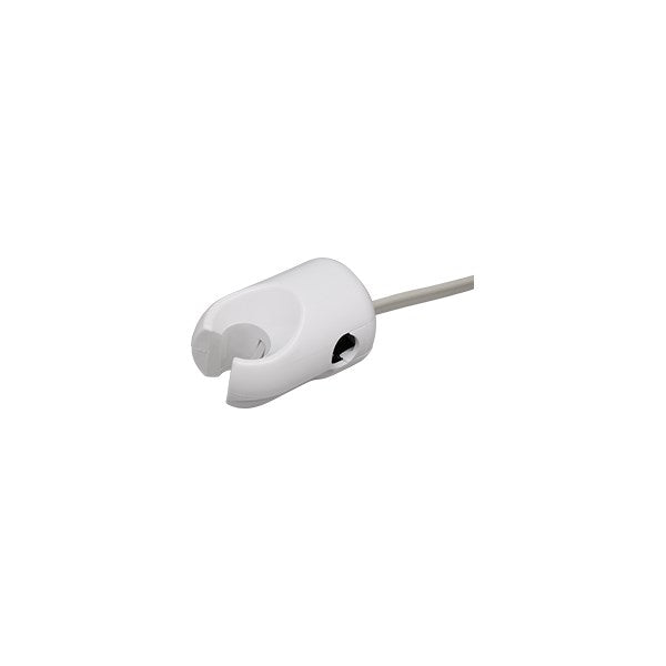 DCI 4576 - Holder, L/R, Auto HP, Molded, Normally Closed, White w/Sterling Tubing