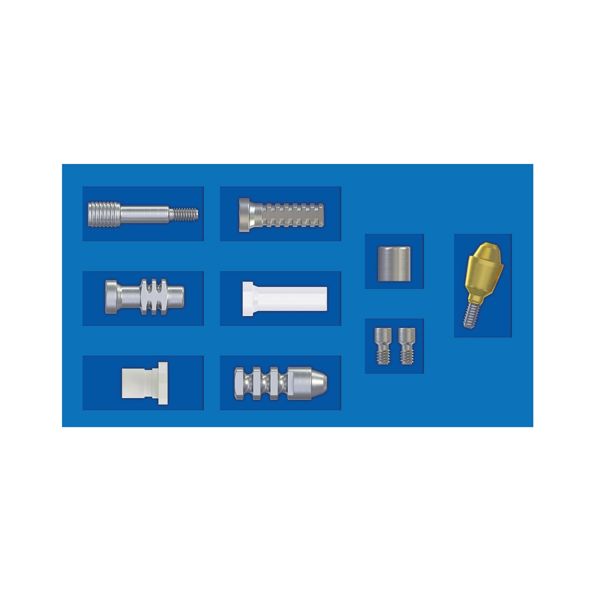 Straight Multi Unit Full Set M1.4