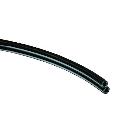 DCI #201 - 2 Large Hole Straight Handpiece Tubing (Black)(Per Ft)