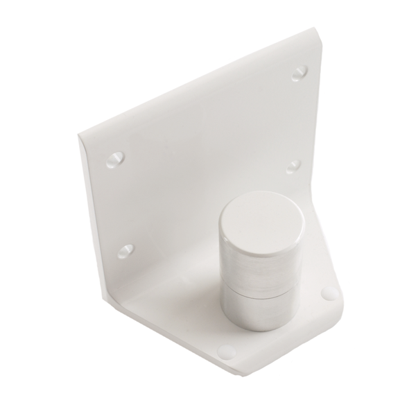DCI 8349 - Post Wall Mount White For New Style Flex Arm Gray
