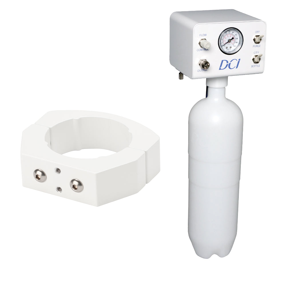 DCI #8928QS - Asepsis Self-Contained Deluxe QS Single Water System w/2 Liter Bottle & 2" Clamp