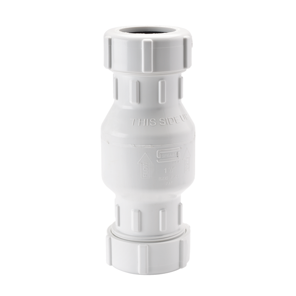 Dci 2884 - Vavle Check 1 1/2" Slip Pvc Construction
