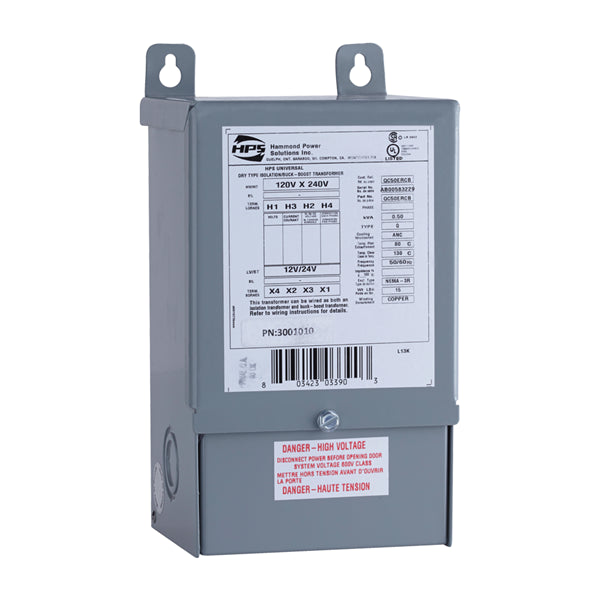 DCI #2969 - Single Phase 3500 VA, 120/240V-12/24, 50/60 Hz