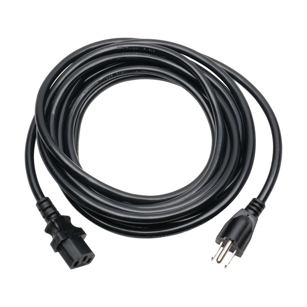 DCI #9270 - Power Cord, NEMA 5-15P to IEC C13 for Computer or Monitor, 15'