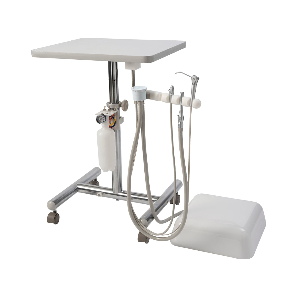 DCI #R4221 - Operatory Support Cart w/Assistant's Package H-Frame