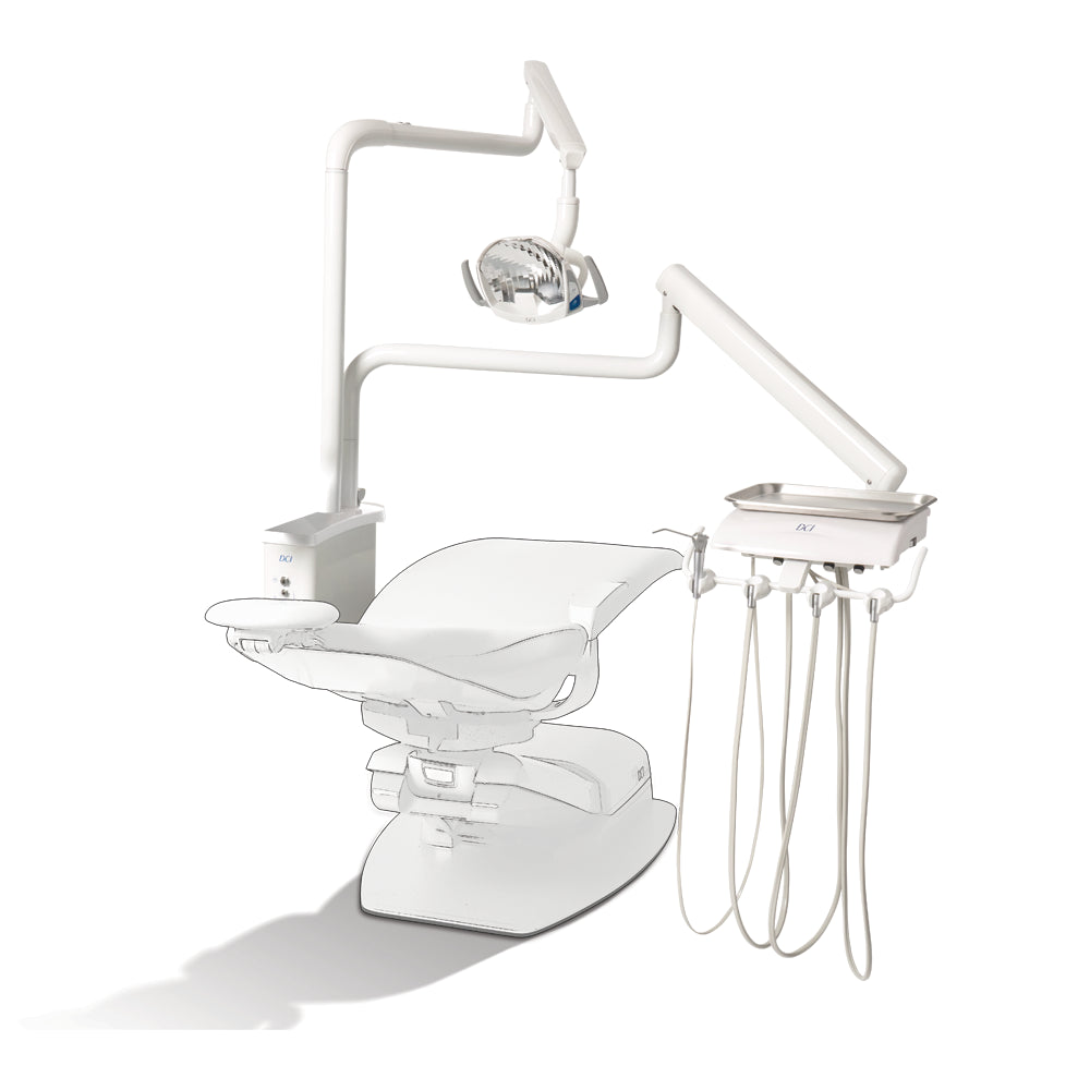 DCI #RO4000 - Reliance Over the Patient Automatic Dental Unit with PMU, White