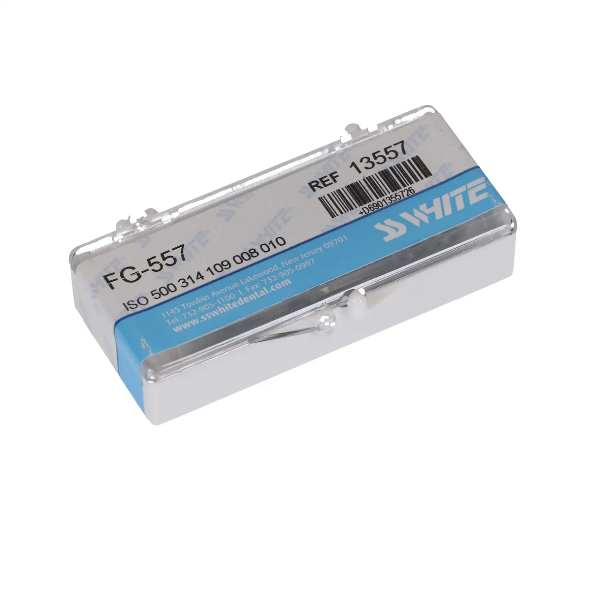 SS White Carbide FG Burs - Bulk Pack - 557