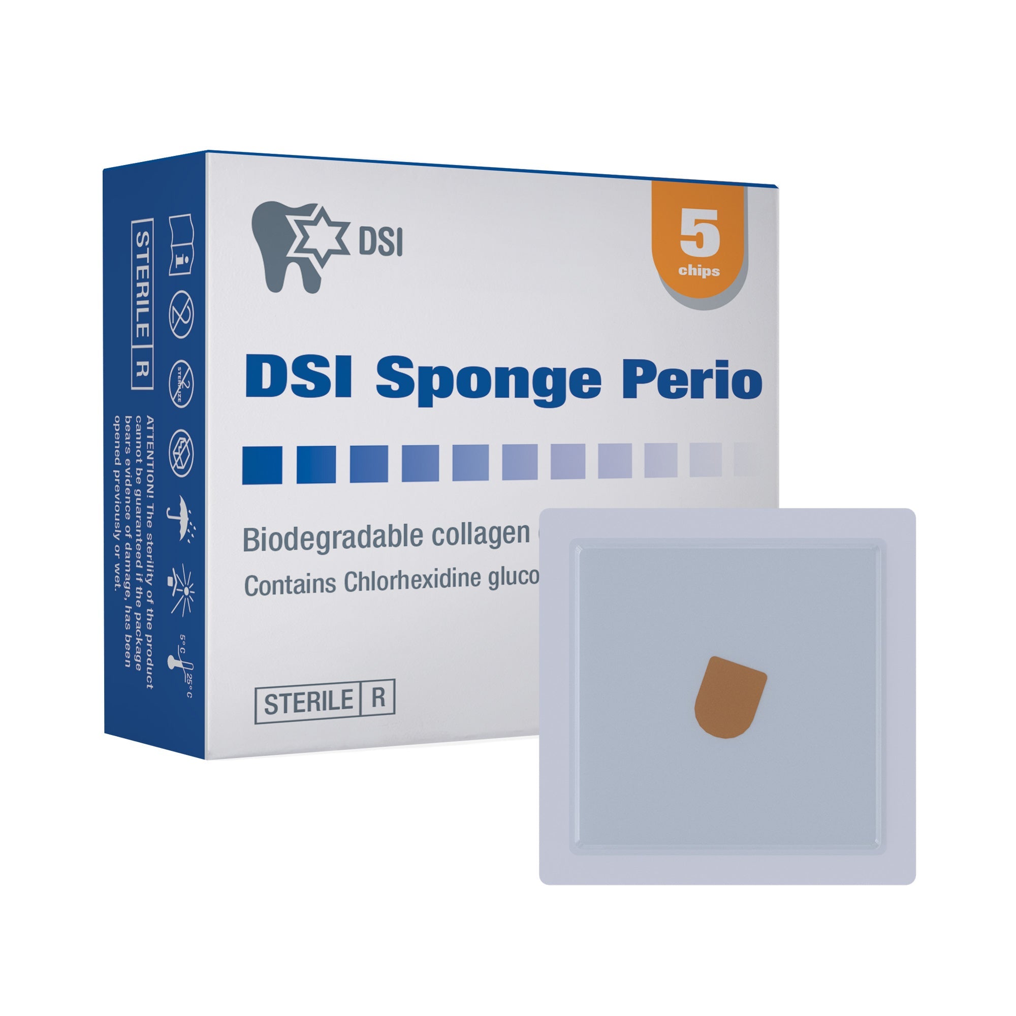 DSI Perio Sponge Collagen Chips