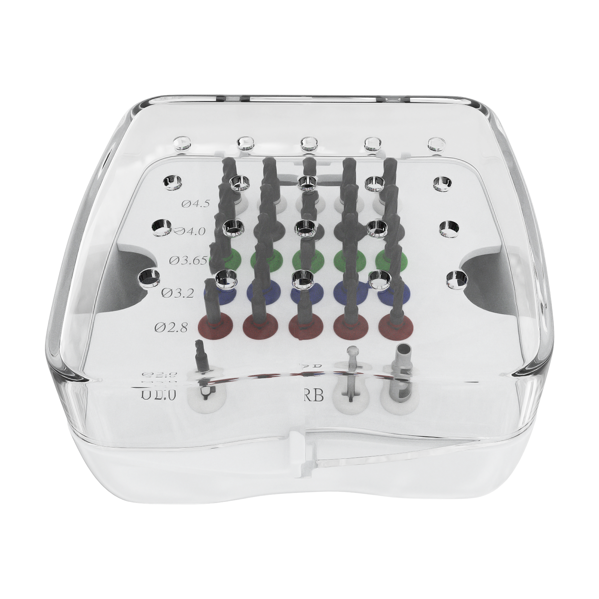 DSI DLC Step&Stop Drills Kit For Osteotomy Preparation