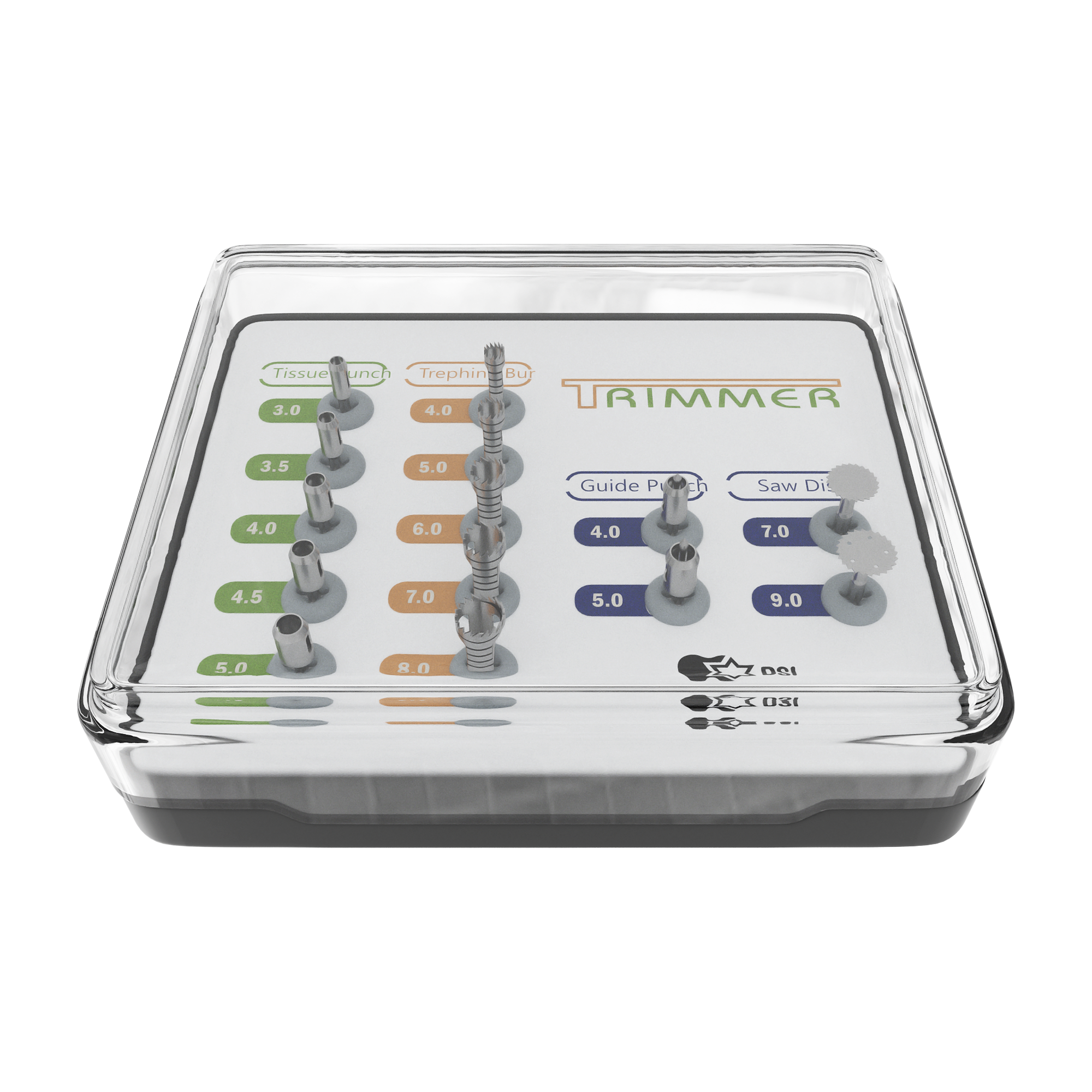 DSI Bone Trephine and Tissue Punch Kit