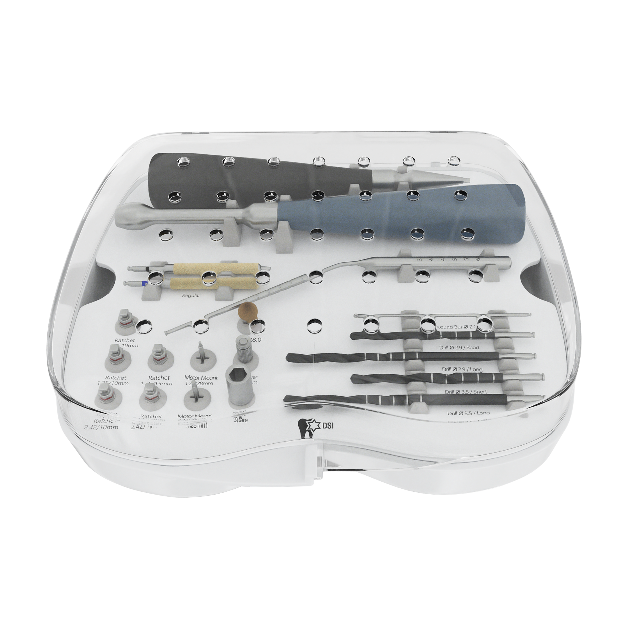 DSI SK007 Zygo Surgical Kit Tools and Drills Zygomatic Implant