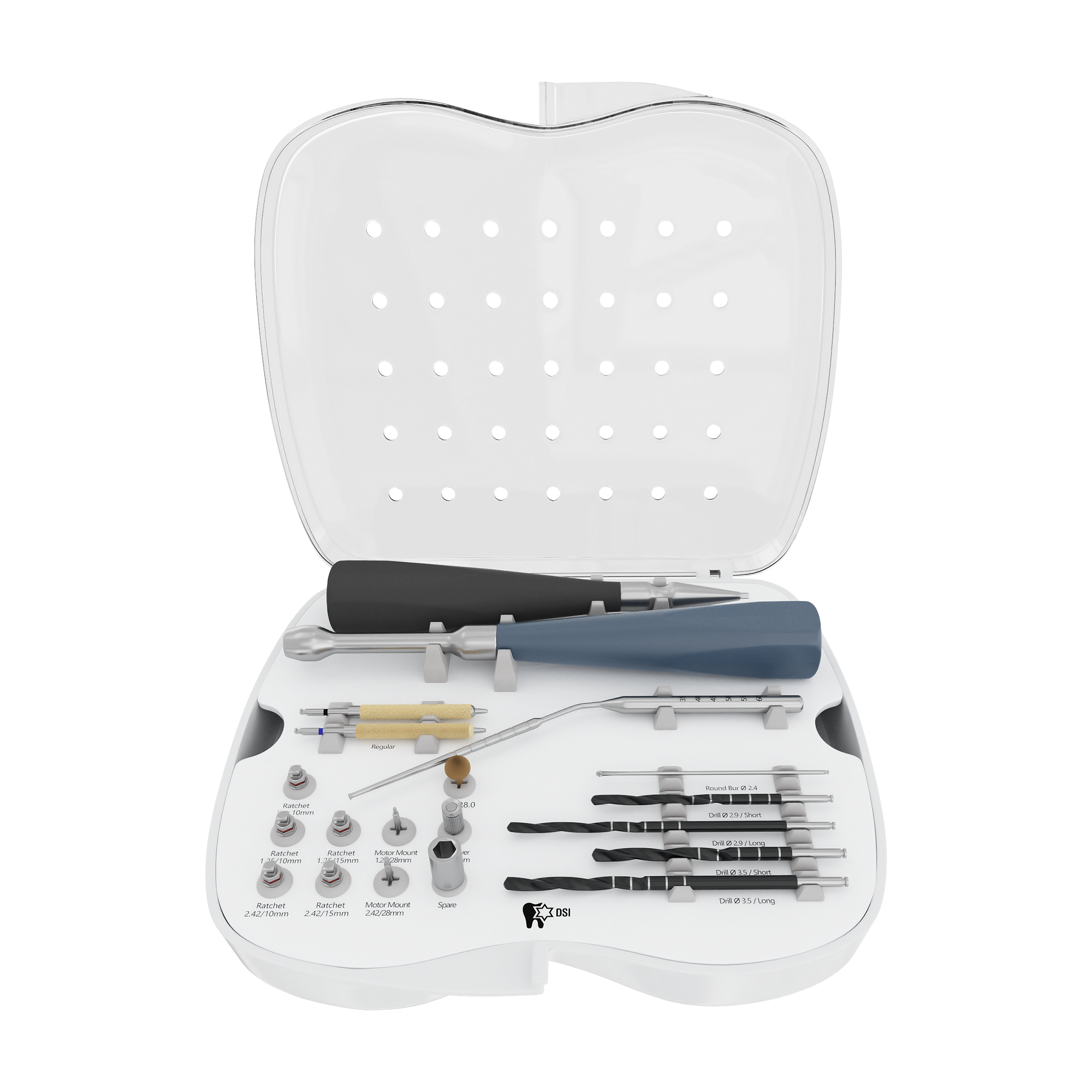 DSI SK007 Zygo Surgical Kit Tools and Drills Zygomatic Implant