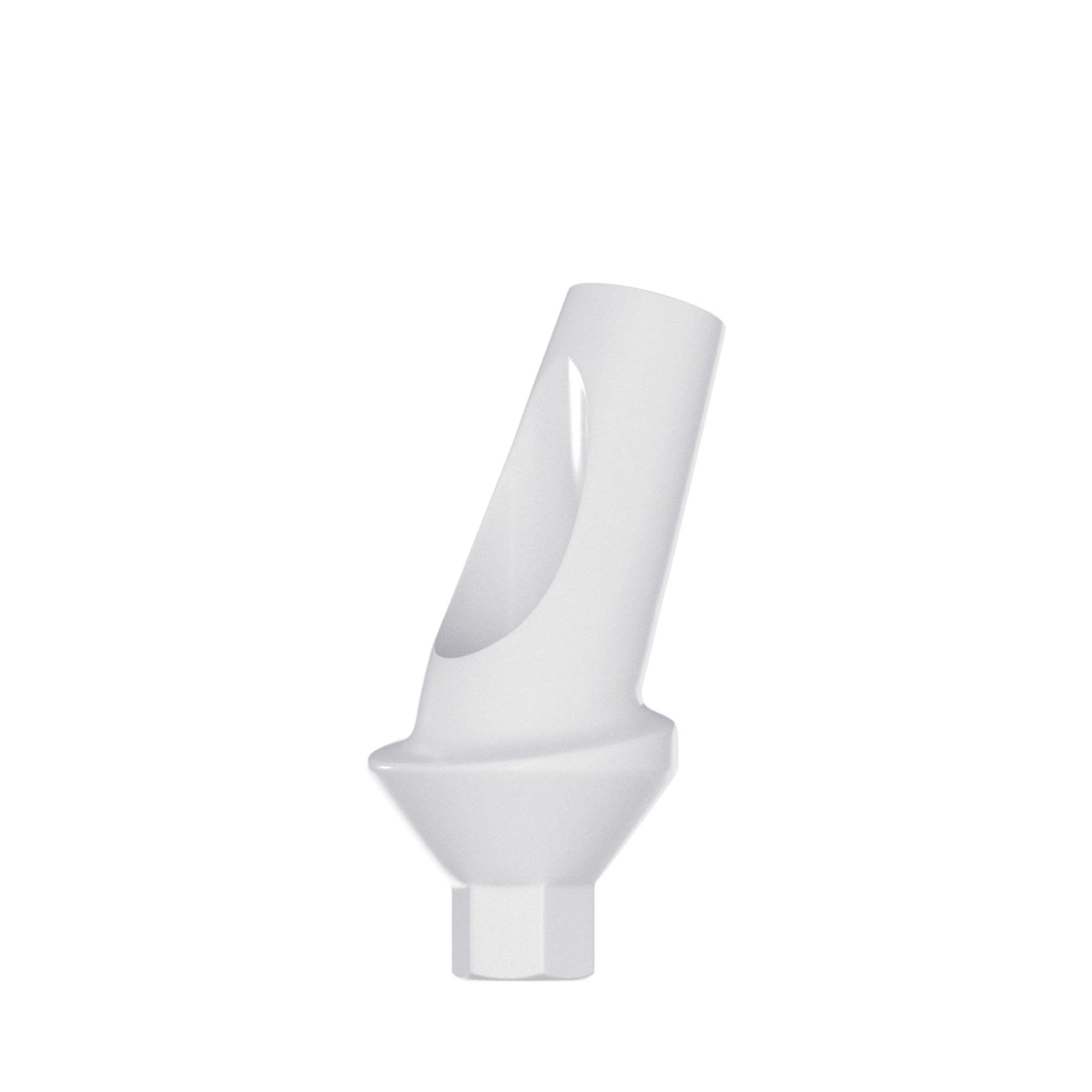 Temporary Angulated PEEK Abutment 15° CC NP