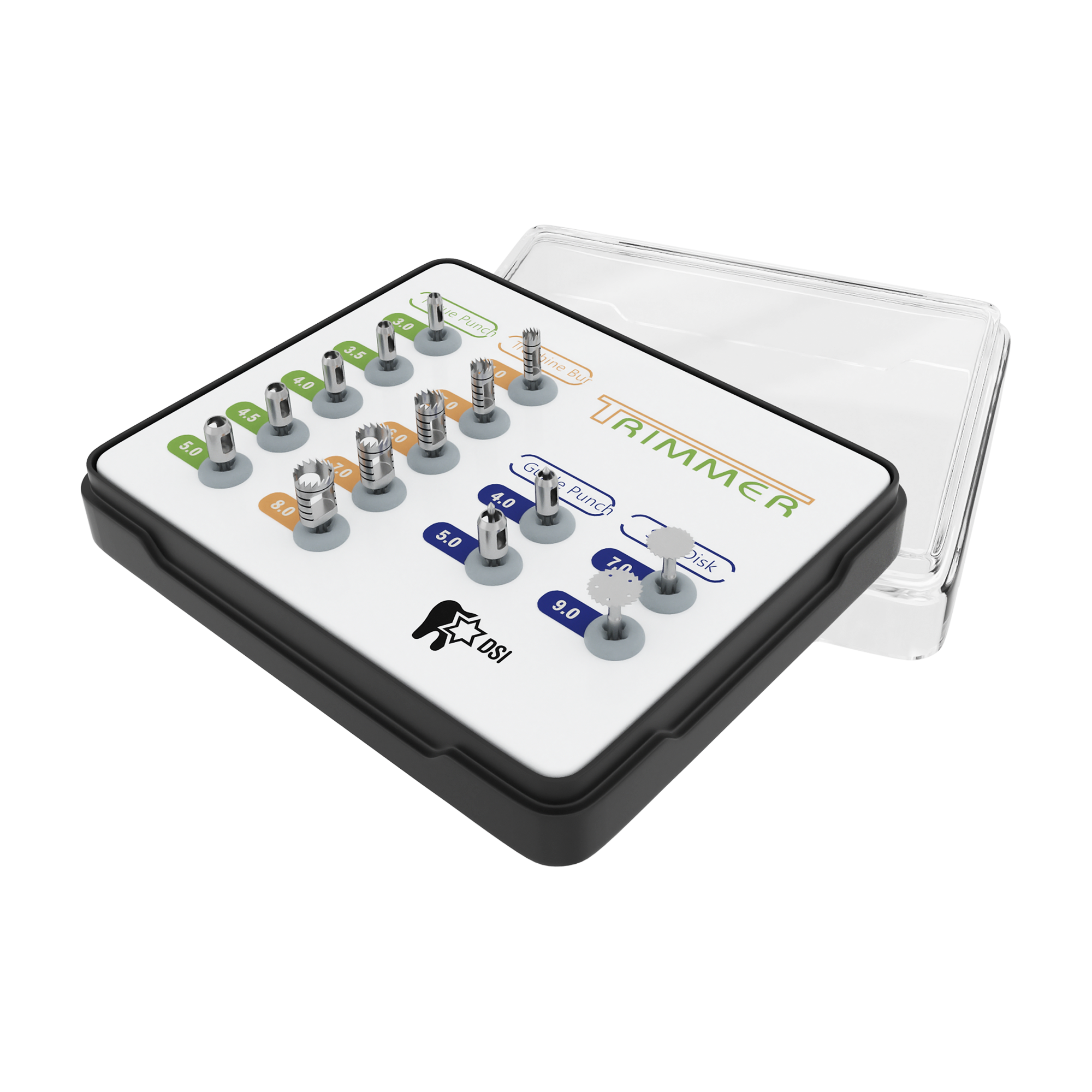 DSI Bone Trephine and Tissue Punch Kit