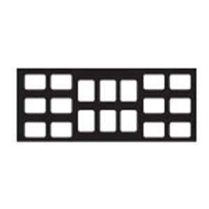 X-ray Mounts Perfect Pocket - 18 Window - Size 2