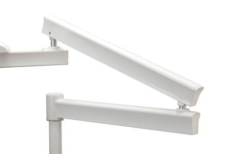 DCI #8735 - Thru Post Mount W/Air Brake, Horizontal Reach 50", Gray