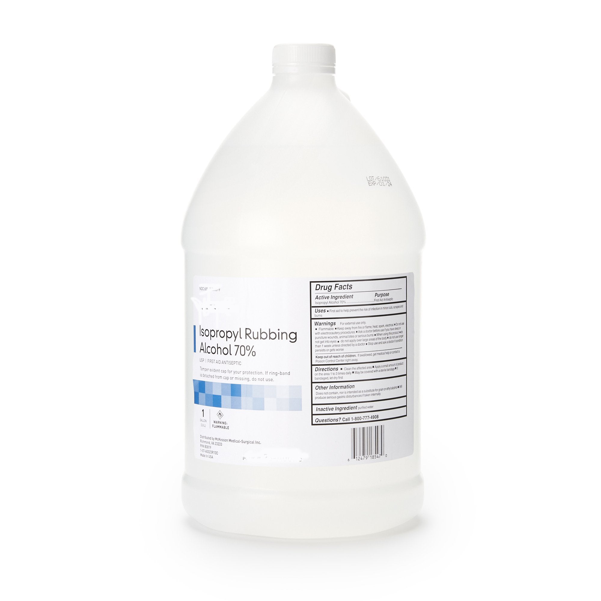 Alcohol 70% Isoprophyl - Gallon