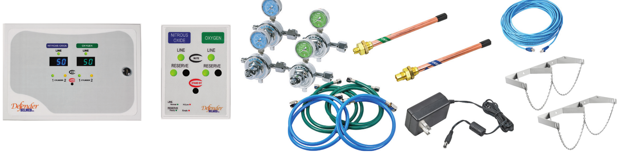Belmed-Automatic Changeover Manifold System with Alarm & Pre-Install Kit