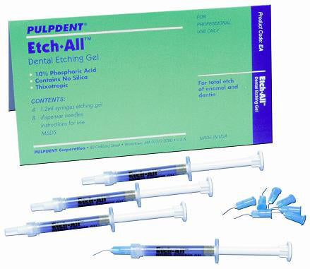 Etch-All Etching Gel 10%  Refill: 5mL Syringe