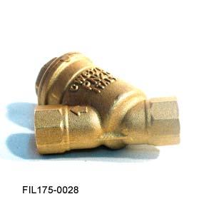 Y Strainer Brass 1/4 "