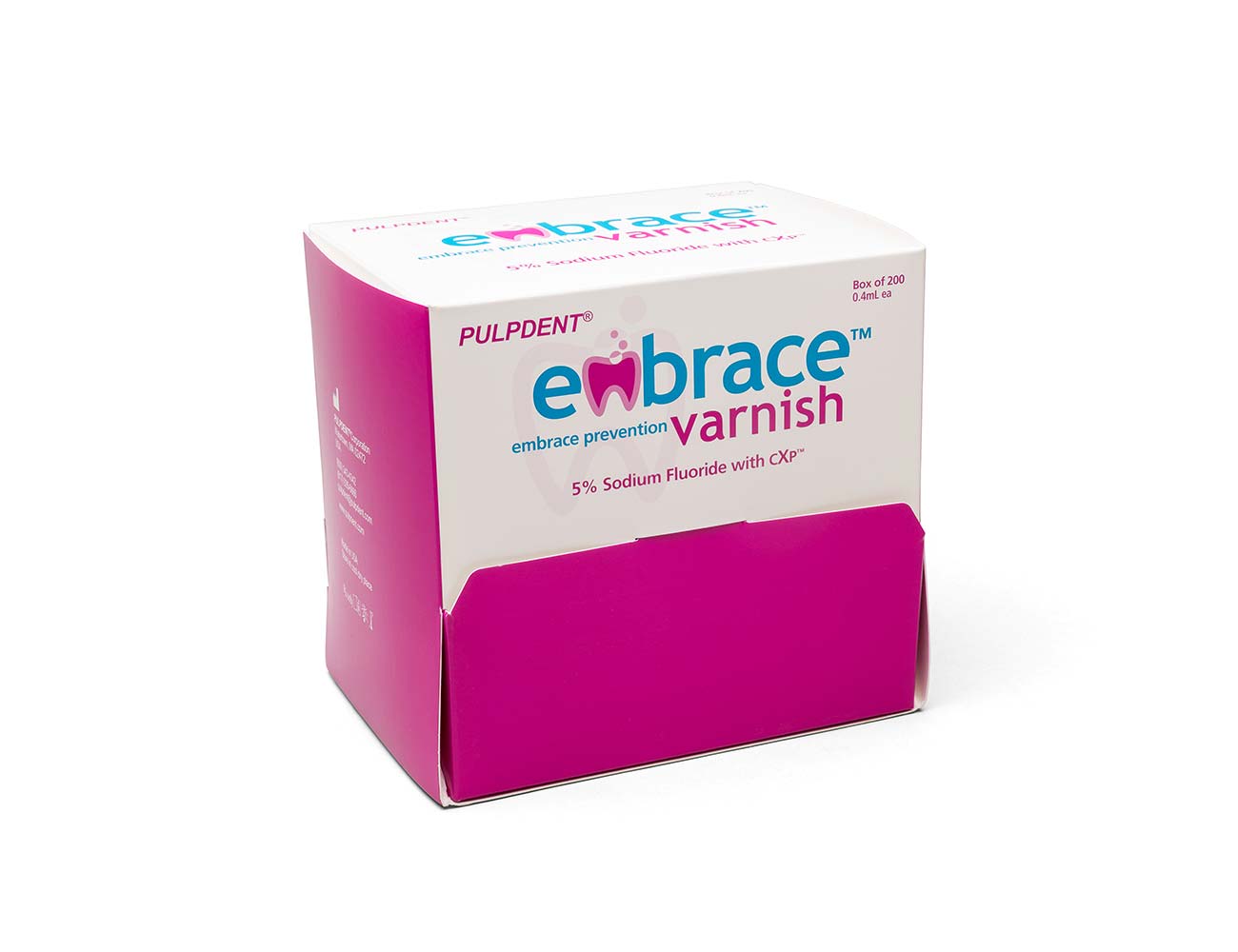 200 x .04 mL Embrace Varnish unit dose with applicator brush
