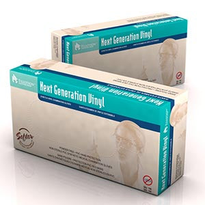 Next Generation - Stretch Vinyl Exam Gloves - Non Latex (10 Boxes x 100)