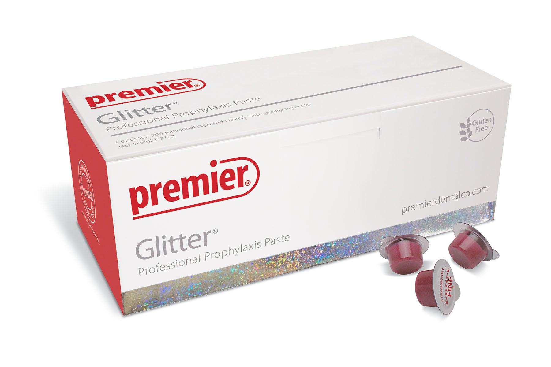 Glitter Prophy Paste Cups 200/Box